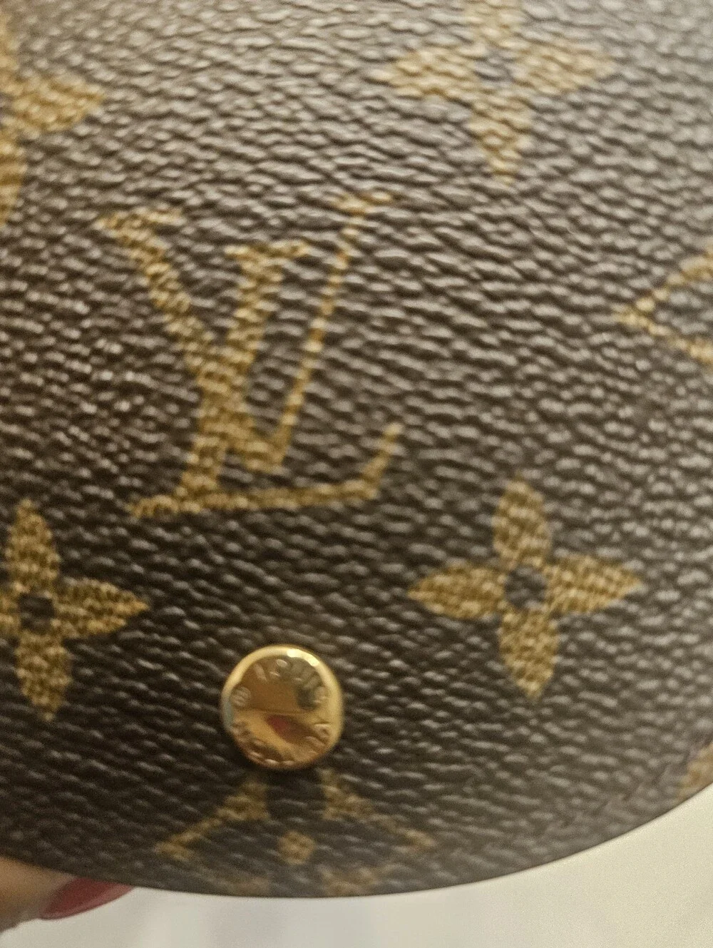 Vintage Louis Vuitton Monogram Coin Pouch - Brown & Gold - Picture 5 of 8